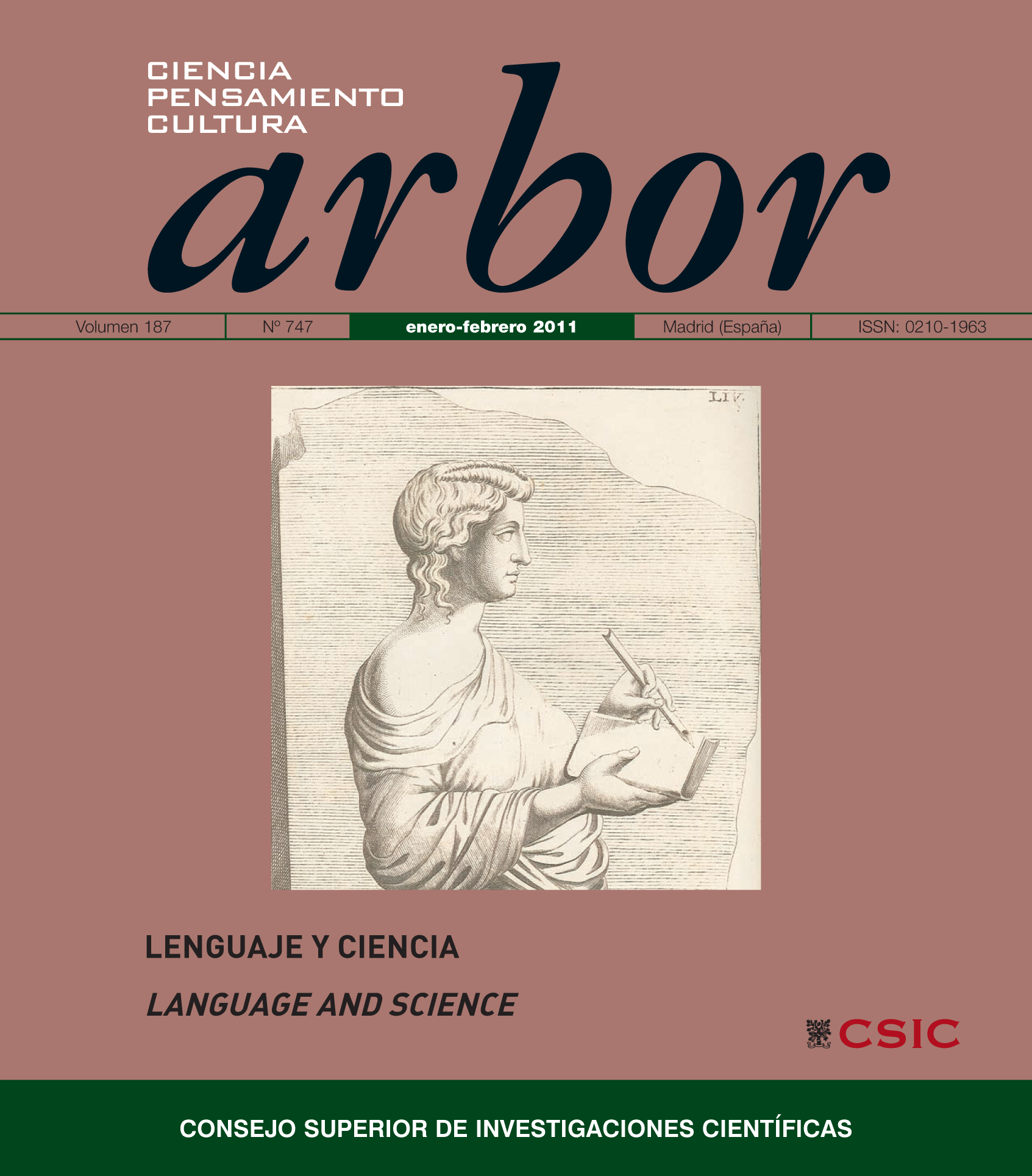 Arbor: ciencia, pensamiento y cultura 187 (747)